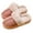 Pink, variant on Fuzzy Slippers for Women Suede Platform Fluffy Winter House Shoes Memory Foam Non Slip Indoor Outdoor Slides