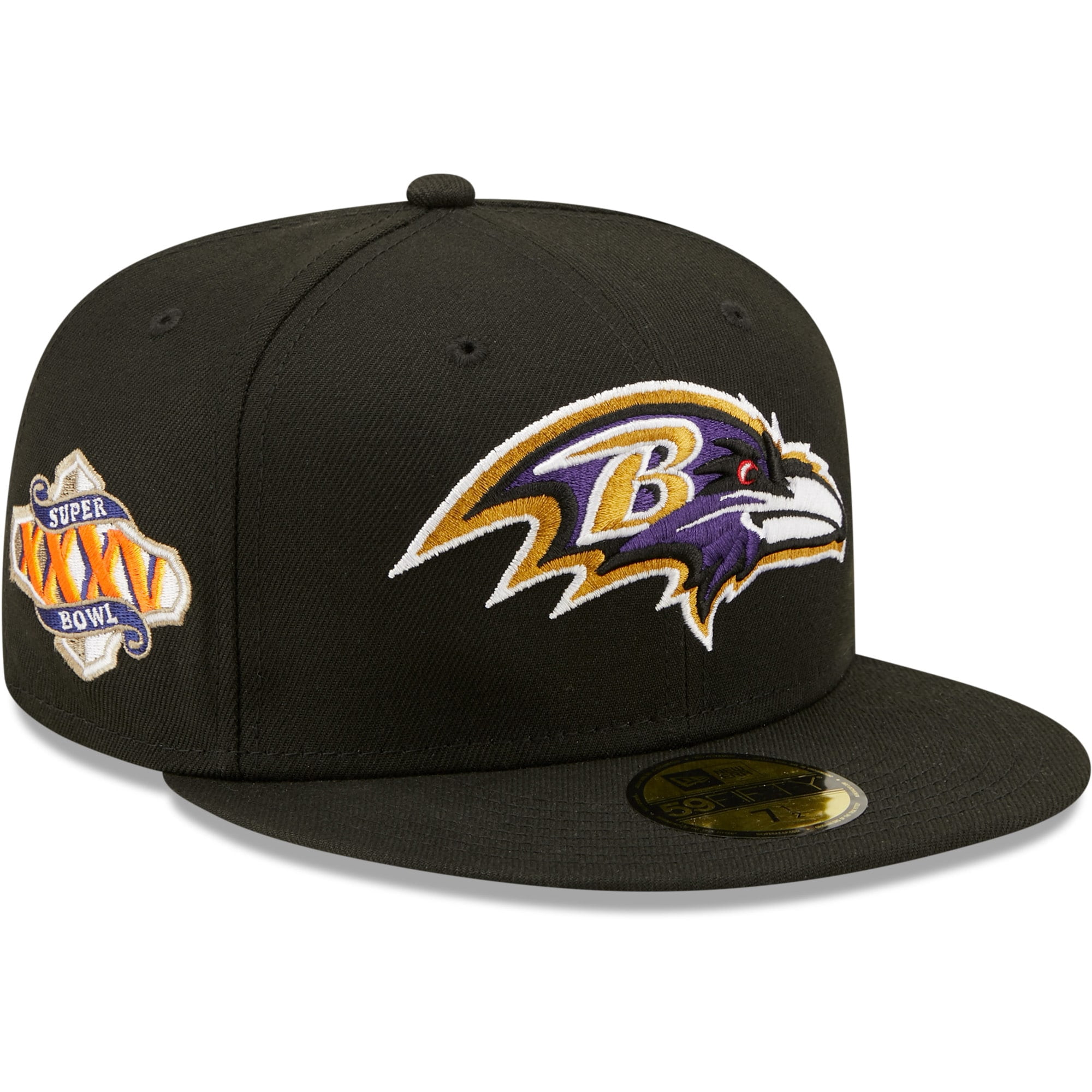 Men's New Era Black Baltimore Ravens 