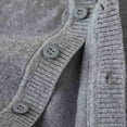 thumbnail image 7 of UQJfacai Kids Boys School Uniform Sweater Vest Girls V-Neck Sleeveless Button Down Cardigan Tops Preppy Fall Winter Clothes 2-15 Years, 7 of 7