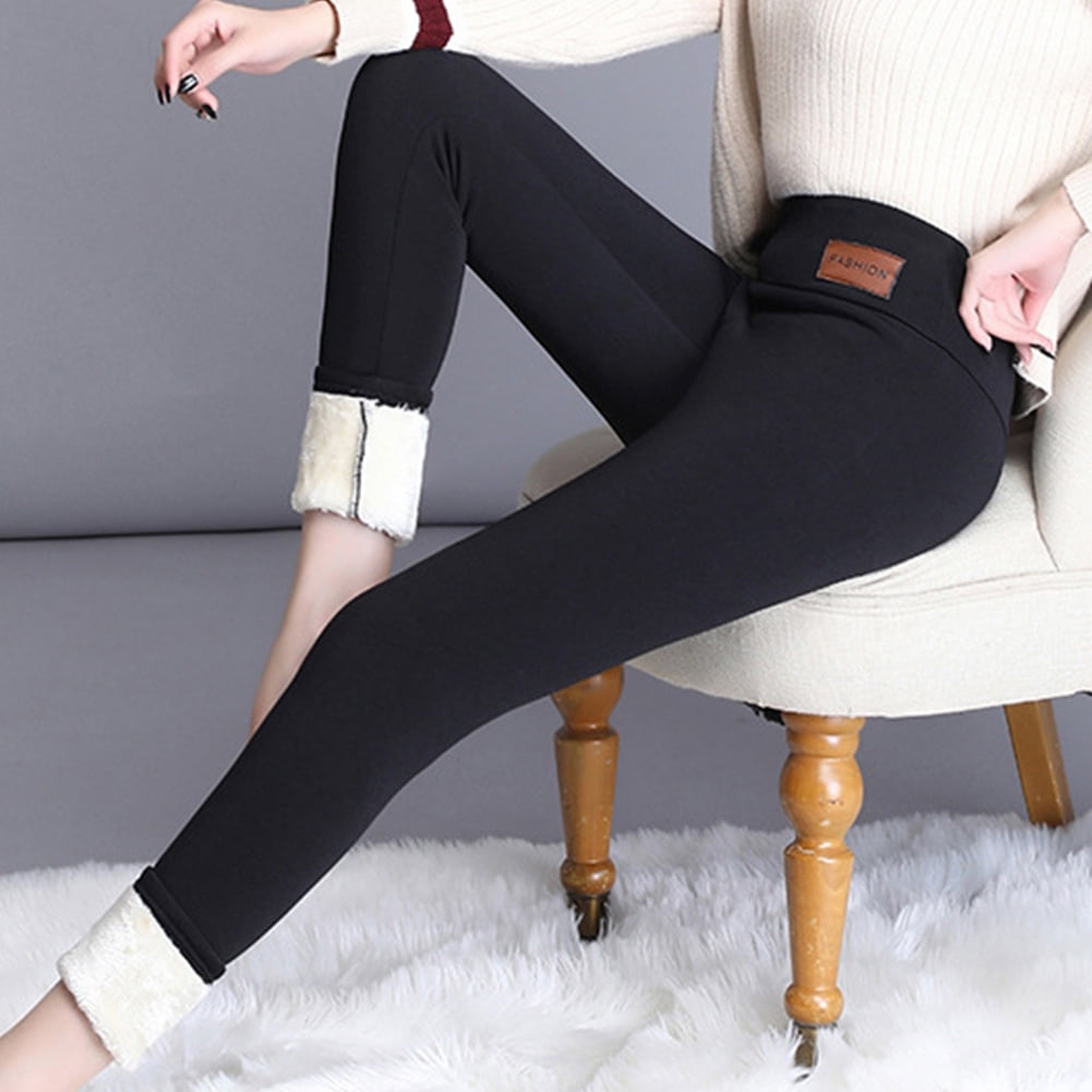 fleece lined skinny pants