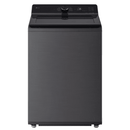 LG WT8205CL 4.8 cu. ft. Capacity Smart Top Load Washer, 4-Way Agitator, EasyUnload & AI Sensing, Platinum Black