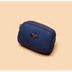 thumbnail image 2 of Cartera de cuero negra para mujerNavy-DoubleBeeZipper-Wallets-SimpleandCuteMiniWalletsforWomen, 2 of 5