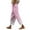 Pink, variant on Drawstring Pants Women, Audhol Women's Gradient Elastic Pants with Pocket Buttons 9 inch Loose Casual Pants Lightweight Lounge Pants Rose Gold 3XL
