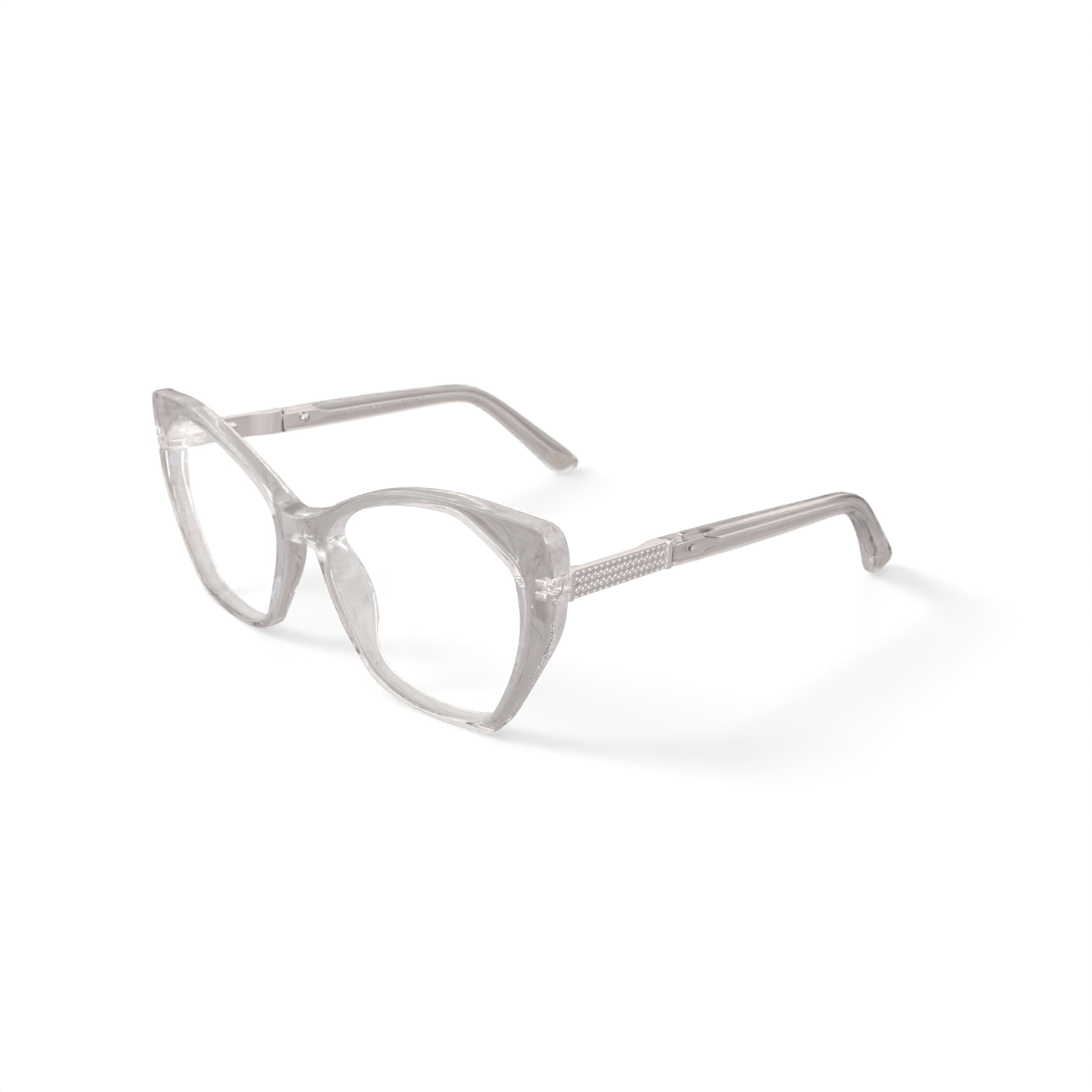 Sophia Loren Women's H06Z Cat Eye Prescription Eyeglasses with Case, Champagne