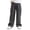 Black, variant on Lovzfmll Boys' Cargo Jeans, Solid Color Elastic Waist Pants with Pockets, Casual Loose Fit Denim Pants for Toddler 2-3 Years