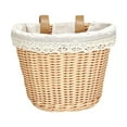 thumbnail image 1 of Cestas para bicicleta para niños, cestas para triciclo, accesorios tejidos para manillar de niños y niñas. Madera, 1 of 9
