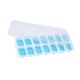 thumbnail image 4 of Molde para cubitos de hielo, 14 rejillas, bandeja de bolas de hielo para bricolaje, molde de plástico de silicona para hacer chocolate con tapa, azul 【4PCS】 Irene Inevent HA004890-02*4, 4 of 7