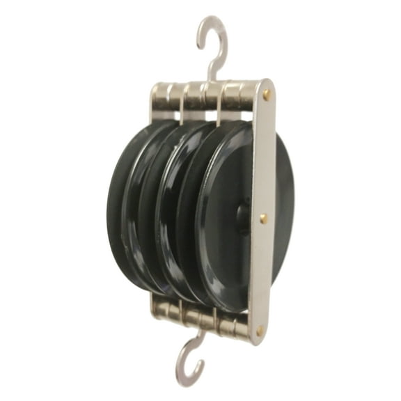 Pulley, Triple Parallel Metal Housing Plastic