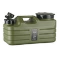 thumbnail image 1 of Fête du Canada "Conteneur d'Eau Portable Extérieur Vert/kaki/noir Réservoir d'Eau PE avec Robinet ( Options 5L/11L/12L) Comprend un Tube d'Extension de Capuchon de Rechange et une Brosse de Nettoyage pour le Camping Mes Articles, 1 of 4