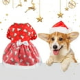 thumbnail image 5 of Christmas Festival Pet Skirt for Party - Attractive, Elegant, See-through Mesh, Xmas Tree Pattern, Bells Print, Photograph Prop, Polyester, Christmas Pet Skirt, 5 of 8