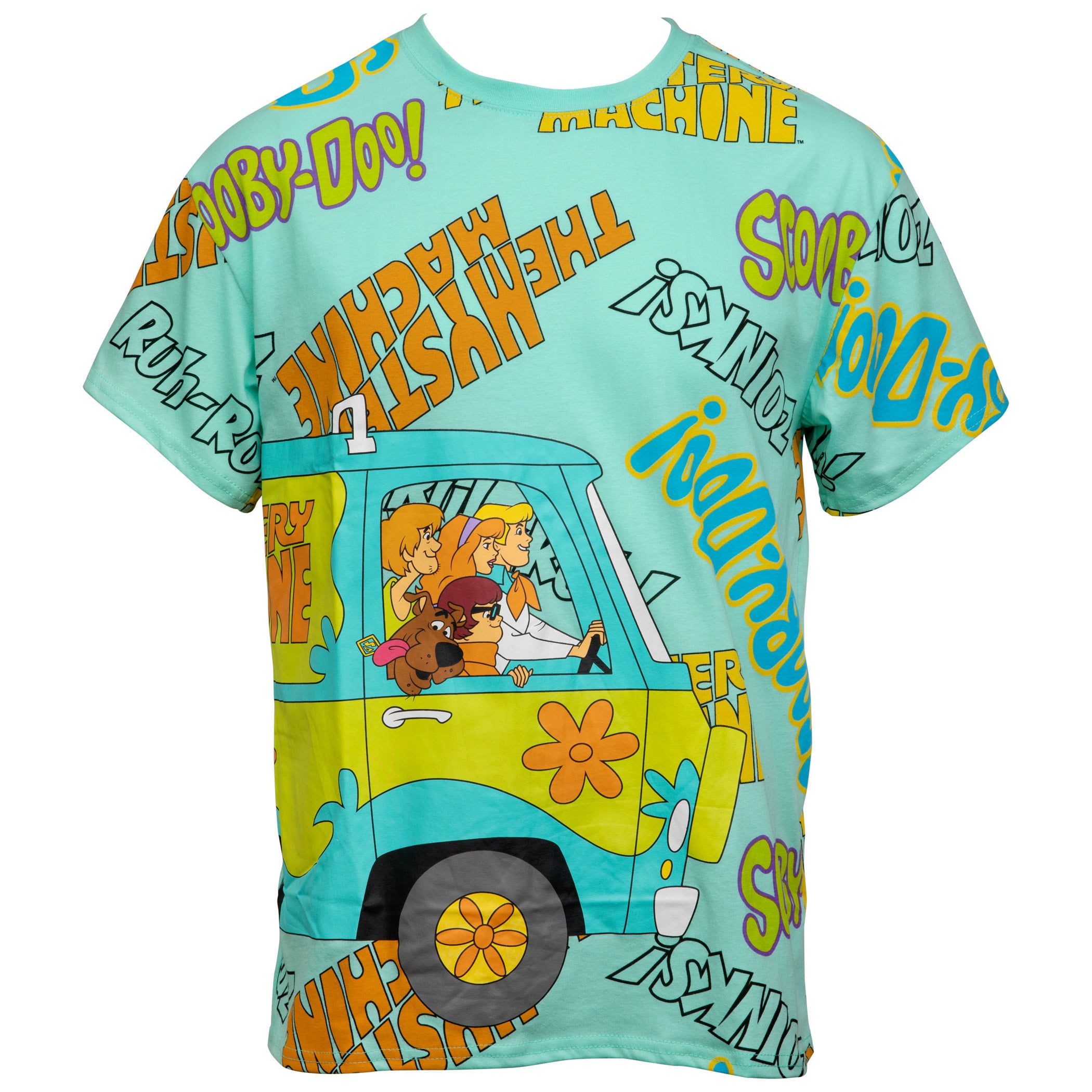 Scooby-Doo The Mystery Machine   Unisex Gift T-Shirt Shirt Gift For Men Women Hoodie Sweatshirt Kid T-Shirt