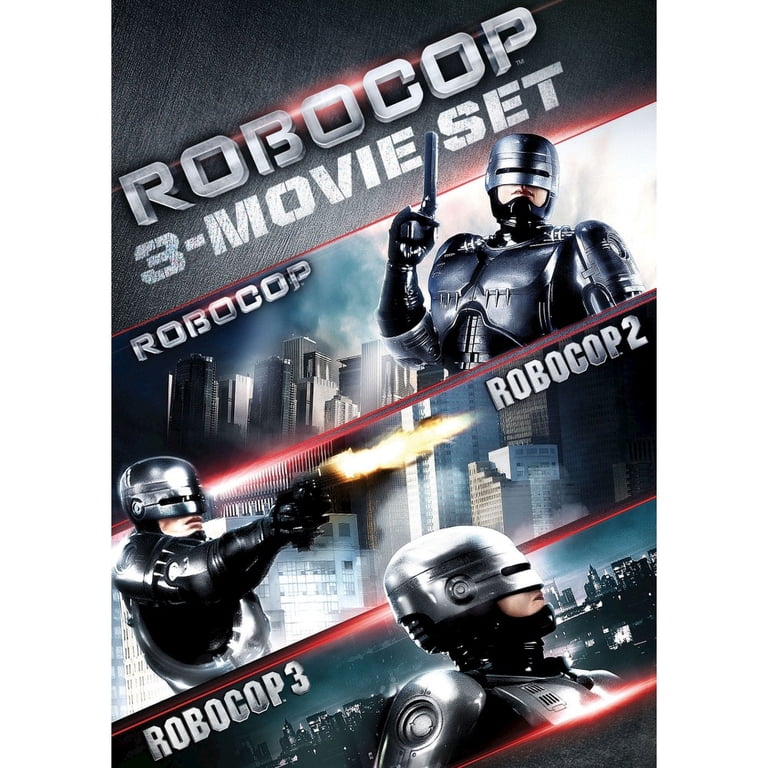 RoboCop Trilogy Collection, 3-Film Action/Crime/Sci-Fi Movie DVDs