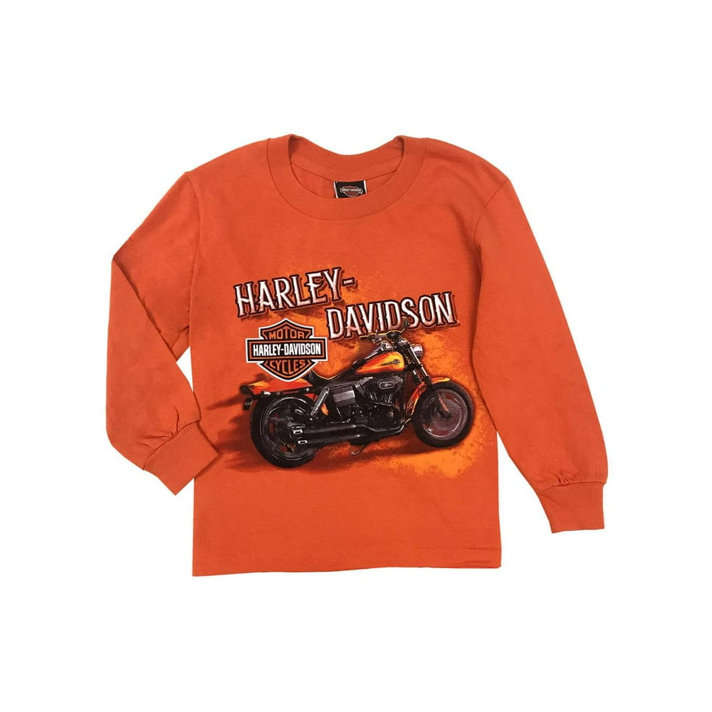 HarleyDavidson HarleyDavidson Big Boys Hold Tight Long Sleeve Tee