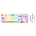 thumbnail image 3 of Teclado mecánico táctil con cable KM800, adecuado para juegos de deportes electrónicos, computadora portátil y oficina, 98 teclas, 3 of 4