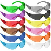 Safe Handler Hyline Full-Color Variety Safety Glasses For Men/Women (Pack of 144)
