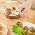 Hand Mixer Stainless Steel Quintuple Meatball Maker With Container