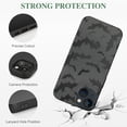 thumbnail image 2 of Halloween Black Bat Pattern Phone Case is a high-quality PC plastic protective case with ultra-thin shock-absorbing and cute phone case Suitable for iPhone 13/iPhone 14 full range phone cases, 2 of 4