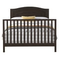 Oxford Baby North Bay 4in1 Convertible Crib, Espresso Brown