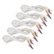 thumbnail image 5 of Cable De Prueba De Electrodo Con Clip, 5 Piezas De Tamaño Potable, Masaje Terapéutico Simulado, Cable De Electrodo Con Clip Para Masajeador Adelgazante, 5 of 7