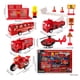 thumbnail image 3 of Xihbxyly Ofertas Diarias de Hoy Prime Solo Hoy Camiones de Bomberos Equipados con Escaleras Extensibles, Motocicletas, Carteles y Juguetes para Niños de 3 Años o Más., 3 of 7