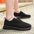 thumbnail image 6 of LASUDRAA Men's Casual Dress Sneakers Oxfords Lace-Up Lightweight Mesh Walking Shoes, 6 of 9