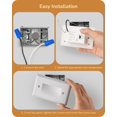 thumbnail image 5 of Step Lights 3-Pack Rectangular White Adjustable Color Temperature, 5 of 6