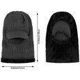 thumbnail image 4 of Gorro de pasamontañas de punto de invierno Gorro cálido Ciclismo Máscara de esquí Univer, 4 of 5