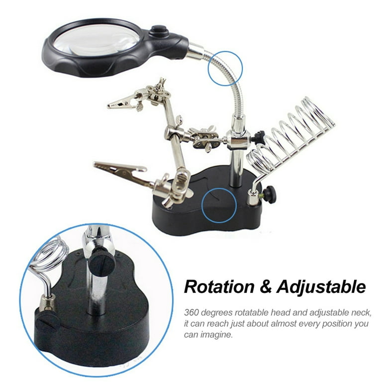 Table magnifier with stand 2025