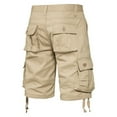 thumbnail image 6 of WQQZJJ Large Size Men's Shorts Summer Casual Cargo Shorts Athletic Work Pants Half Shorts Pants Multi-Pocket Zipper Loose Shorts, 6 of 8