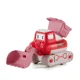 thumbnail image 1 of Juguete de carrito de ingeniería de empuje hacia atrás de dibujos animados para niños, modelo de excavadora de rodillos de excavadora inercial resistente a caídas para niños zhangyuxiang unisex, 1 of 1