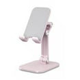thumbnail image 1 of TFixol Support de Téléphone et Tablette Pliable Réglable avec Design Ergonomique - Rose, Rangement Compact, Base Antidérapante, Compatible avec iPhone et iPad, 1 of 7