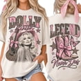 thumbnail image 2 of Womens Dolly Shirts Country Music Legend T-Shirt Crewneck Short Sleeve Shirt Vintage Graphic Blouse Loose Fit T-Shirt Trendy Tee Tops L, 2 of 6