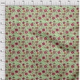 thumbnail image 4 of oneOone Georgette Viscose Mint Green Fabric Asian Suzani Craft Projects Decor Fabric Printed By The Yard 42 Inch Wide, 4 of 5