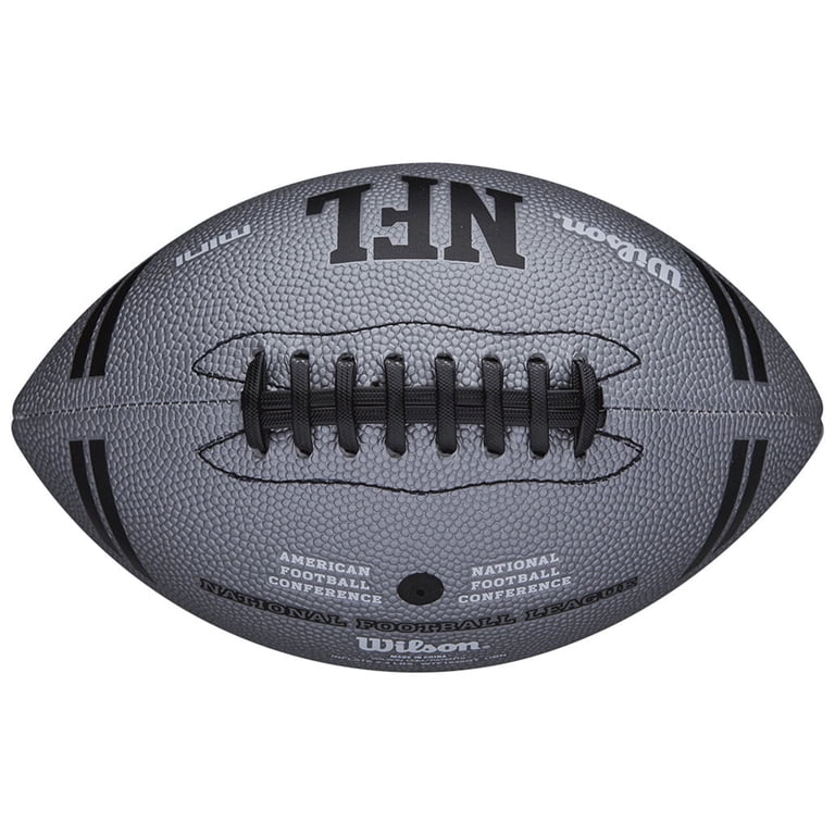 Wilson NFL Mini Size Football, Grey, Composite Leather - Walmart.com