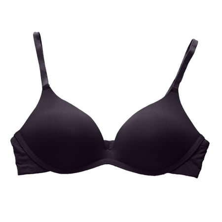 

Vedolay Backless Bra Underwire Bra Full-Coverage Lace Bra With Underwire Cups Plunging Underwire Bra For Everyday Comfort(Black 34)