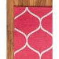 thumbnail image 6 of Unique Loom Trellis Frieze Collection Area Rug - Rounded (2' x 6' 1" Runner Pink/Ivory), 6 of 7