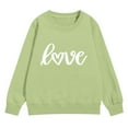 thumbnail image 4 of Mercatoo Girls Oversized Heart Sweatshirts Long Sleeve Crewneck Sweater Cute Prepp𝐲 Hoodies for Teen Girls Trendy Fall Winter Clothes, 4 of 6