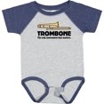 thumbnail image 3 of Inktastic Trombone Music Joke Band Boys or Girls Baby Bodysuit, 3 of 5