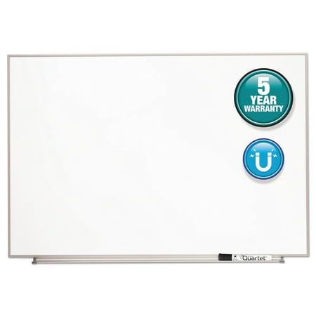 Quartet Matrix Magnetic Boards, Painted Steel, 48 x 31, White, Aluminum Frame -QRTM4831