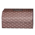thumbnail image 2 of Caja de almacenamiento plegable para maletero con tapa, organizador portátil multis, bolsa de almacenamiento de carga, SUV sedán de Café Baoblaze Estuche de almacenamiento para maletero de coche, 2 of 4