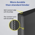 thumbnail image 3 of Avery Heavy-Duty Binder with 1.5-Inch One Touch EZD Ring, Black (79991), 3 of 5