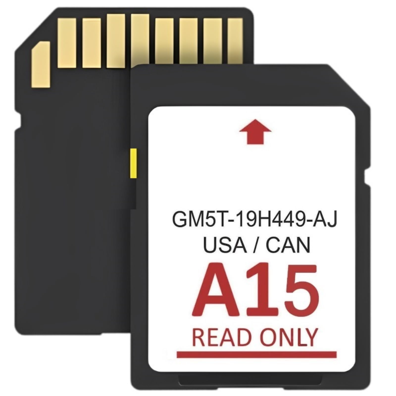 Latest Navigation SD Card A15 Compatible with Ford/Lincoln, Sync Navigation System Update USA/Canada Maps-GM5T-19H449-AJ