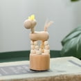 thumbnail image 5 of Yvsxxv Movable Wooden Horse Puppet Figurine, Handcrafted Desktop Home Decor, 5 of 7