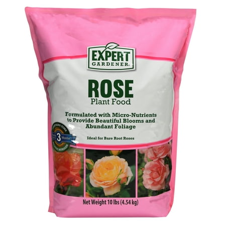 Expert Gardener Rose Plant Food 12-6-10, 10 lbs - Walmart.com