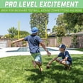 thumbnail image 4 of GoSports PRO Kick Challenge Field Goal Post Set with 2 Footballs and Kicking Tee - Life Sized Backyard Field Goal for Kids & Adults, 4 of 6
