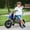 Blue, variant on Qaba Kids Motorcycle with Twist Grip Throttle, 12V Electric Motorcycle with Training Wheels, Rear Suspension & Music for Ages, Green