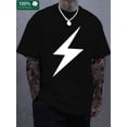 thumbnail image 1 of Estampado gráfico, camisetas boutique de algodón grueso de 220 g, camiseta casual de algodón de moda para hombres, camiseta de manga corta con cuello redondo Camiseta de manga corta para adultos, homb, 1 of 5