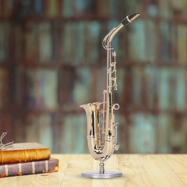 Modèle De Saxophone Miniature, Cadeau De Modèle De Modèle De Saxophone En  Cuivre, Pour Les Cadeaux à La Maison 