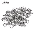 thumbnail image 3 of Unique Bargains Roulement à Billes en Acier Inoxydable de 103LBS pour Pêche en Eau Salée et Douce, Argent Lot de 25, 3 of 4