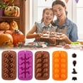 thumbnail image 4 of Silicona Para Halloween, Molde Para Pasteles Y Chocolate, Herramienta Para Hornear Para Pudines Diy, Dulces, Chocolates Eigraketly HA042699-03, 4 of 6